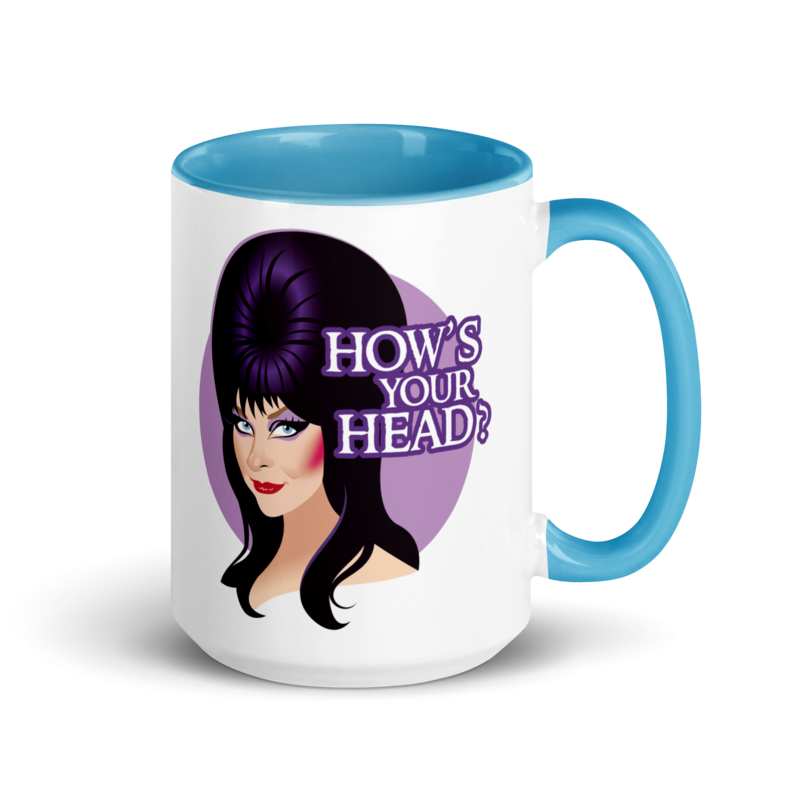 How's Your Head? (Mug) - Blue