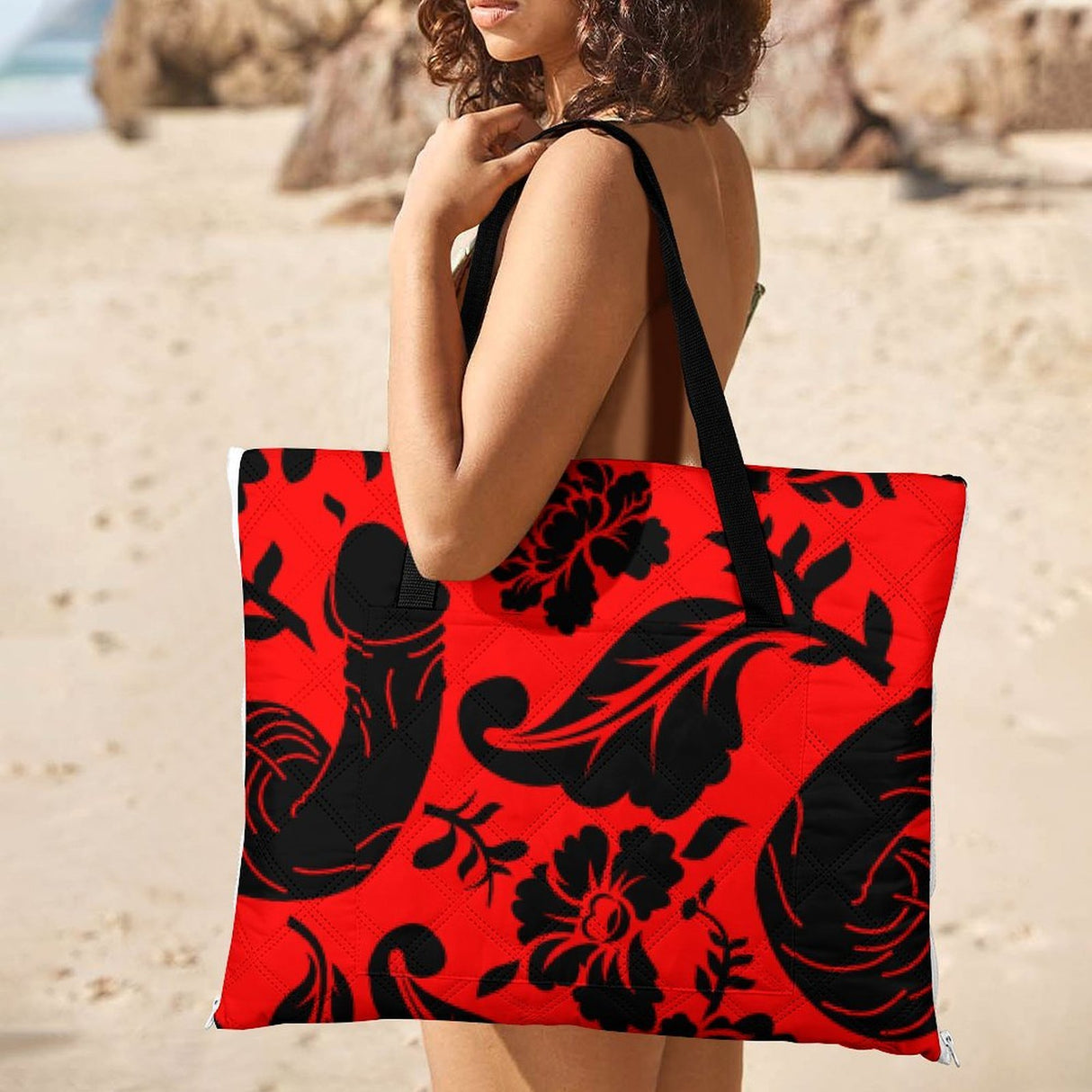 Floral Pecker (Big Gay Beach Mat)