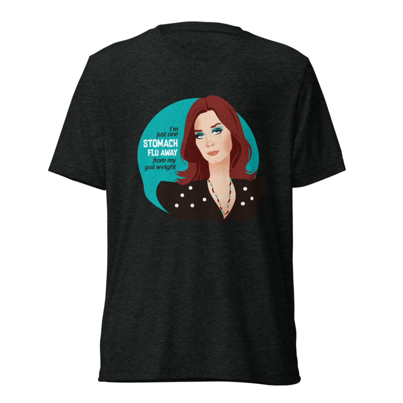 Goal Weight (Triblend) - Charcoal-Black Triblend