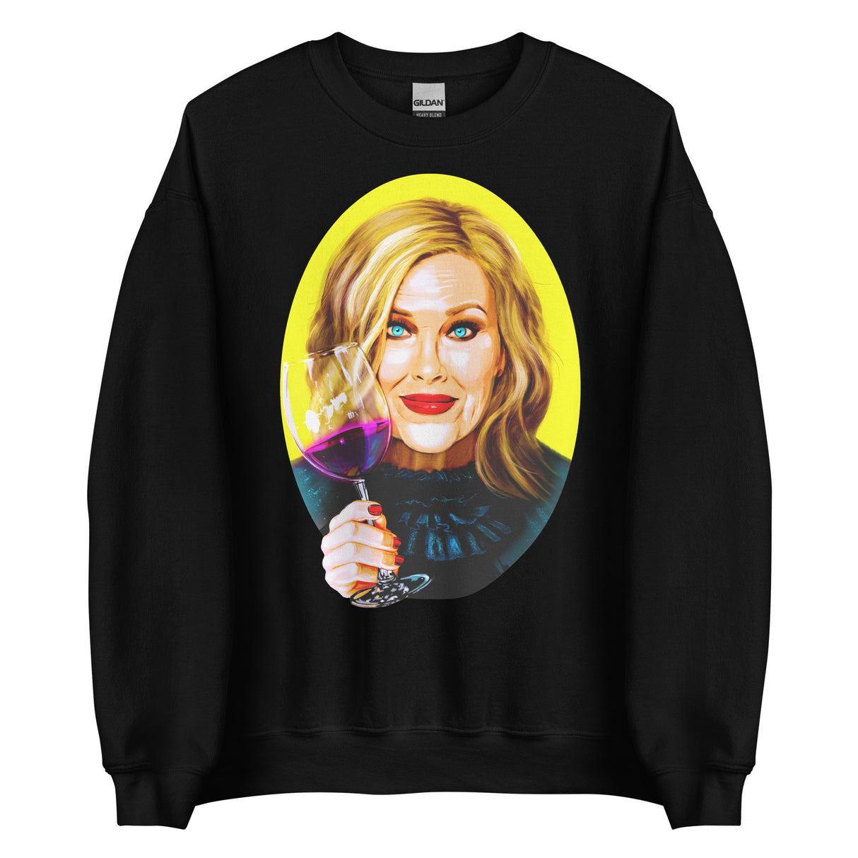A Lotta Bit Chardonnay (Sweatshirt)-Sweatshirt-Swish Embassy