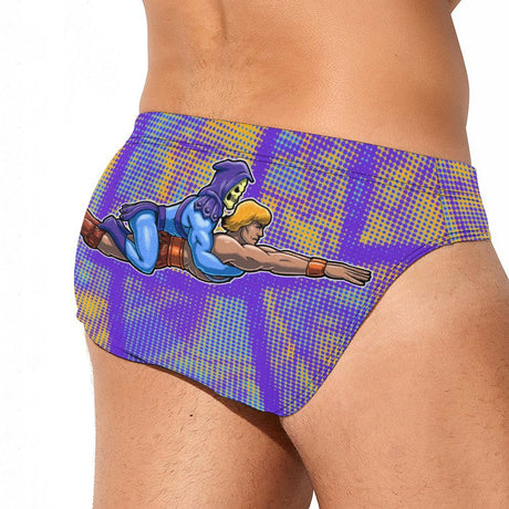 Ambiguously Gay - The Castle (Swim Briefs)-Swim Briefs-Swish Embassy