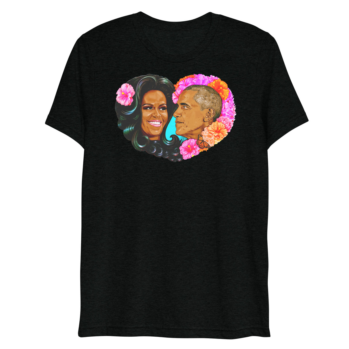 Barack to the Future (Triblend)-Triblend T-Shirt-Swish Embassy
