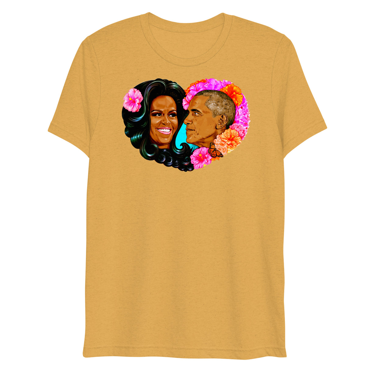 Barack to the Future (Triblend)-Triblend T-Shirt-Swish Embassy