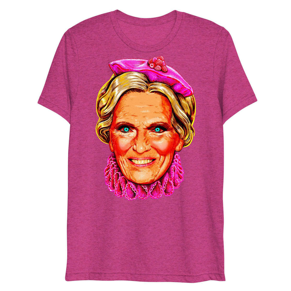 Berry Iconic (Triblend)-Triblend T-Shirt-Swish Embassy