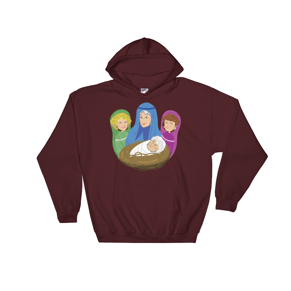 Birth of Cheesecake (Hoodie)-Christmas Hoodies-Swish Embassy