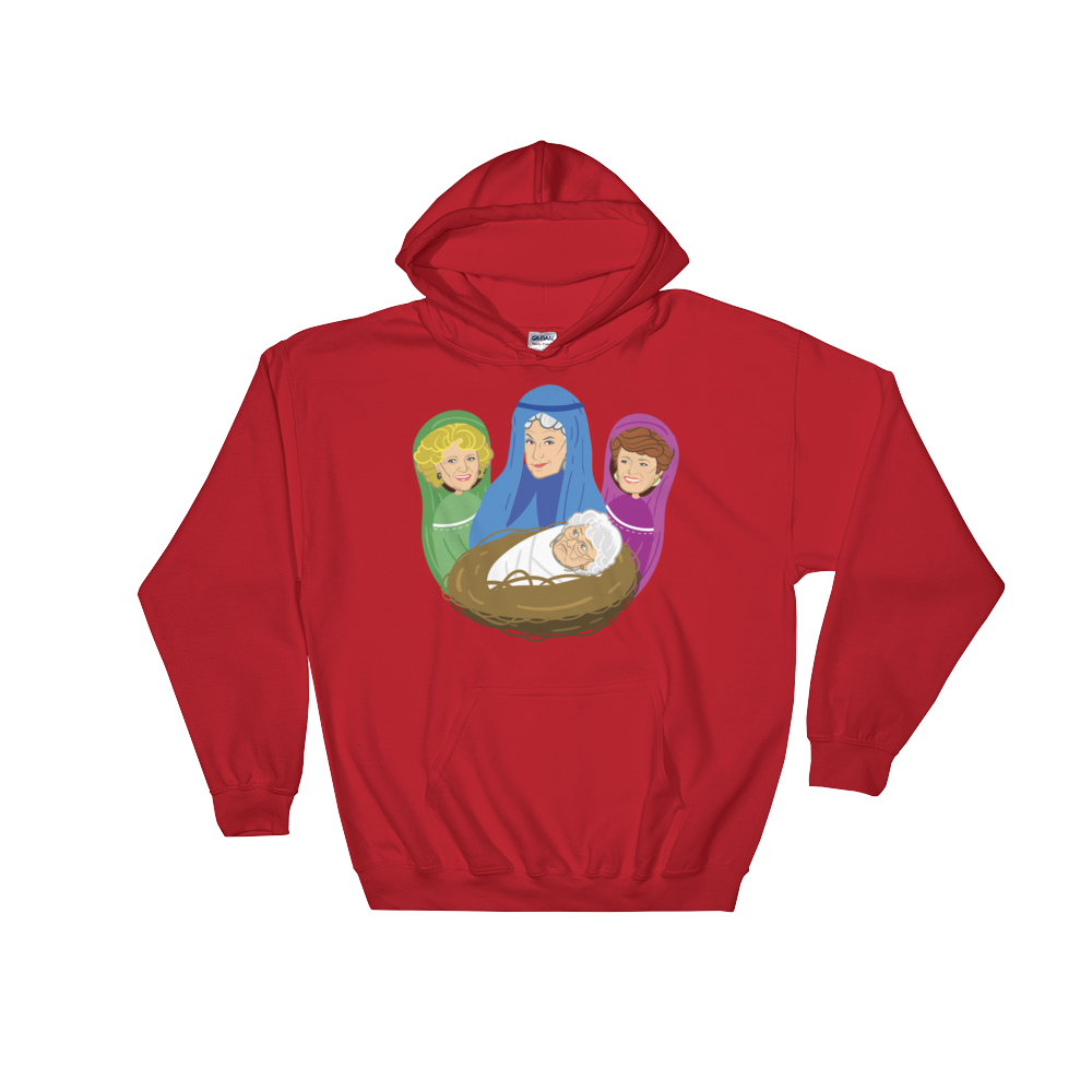 Birth of Cheesecake (Hoodie)-Christmas Hoodies-Swish Embassy