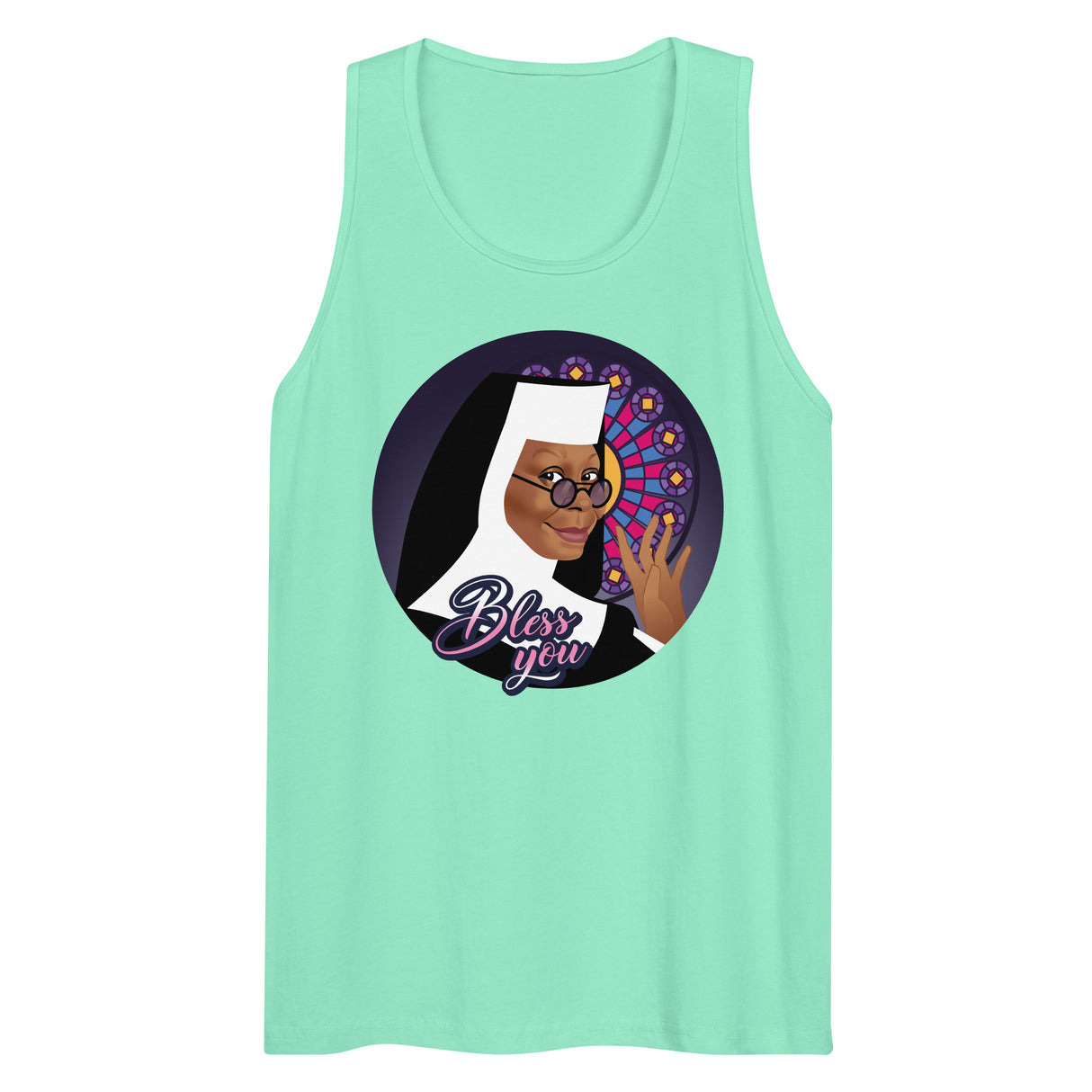 Bless You (Tank top)-Tank Top-Swish Embassy