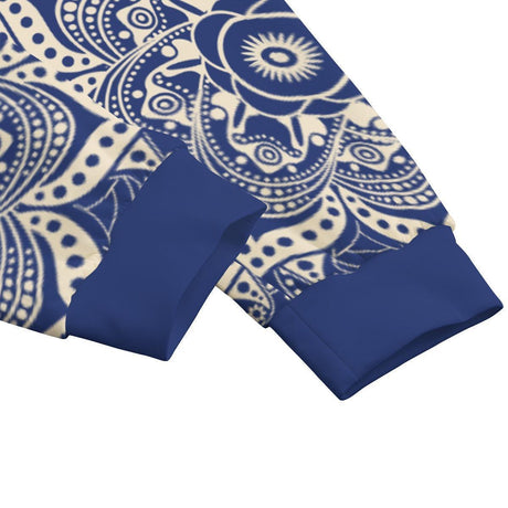 Blue Mendala (AOP Sweatpants)-AOP Sweatpants-Swish Embassy
