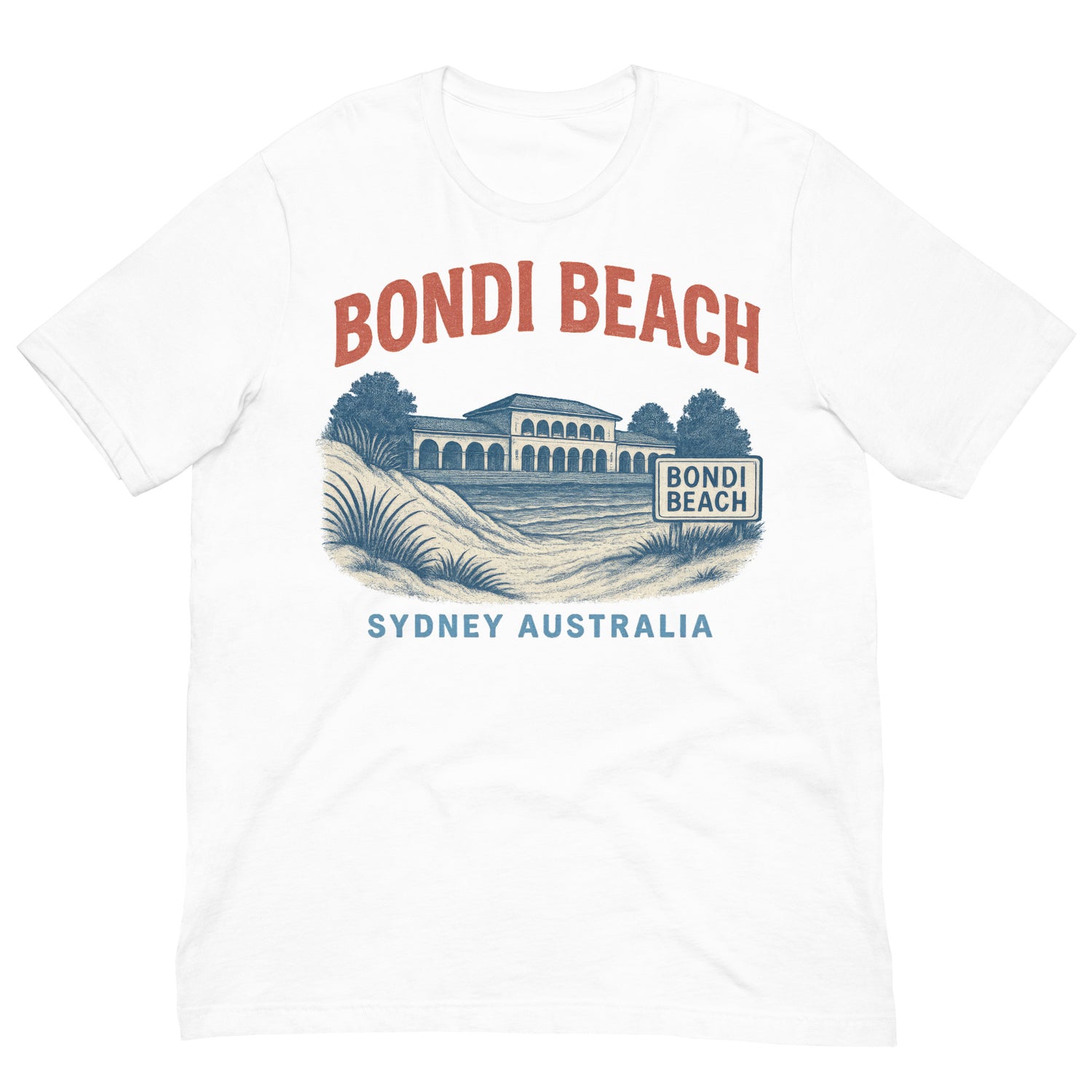 Bondi Beach-T-Shirts-Swish Embassy