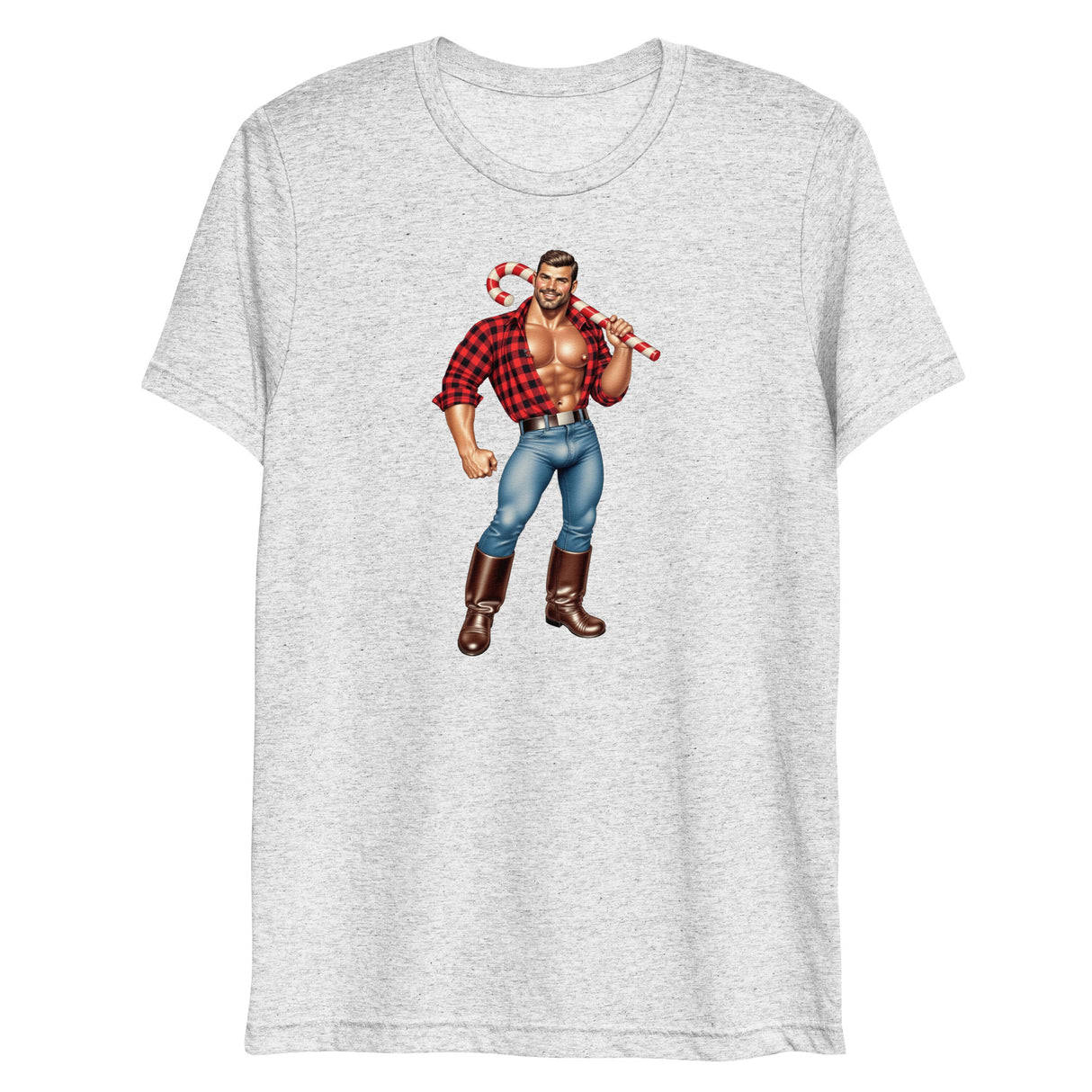 Candy Man (Triblend)-Triblend T-Shirt-Swish Embassy