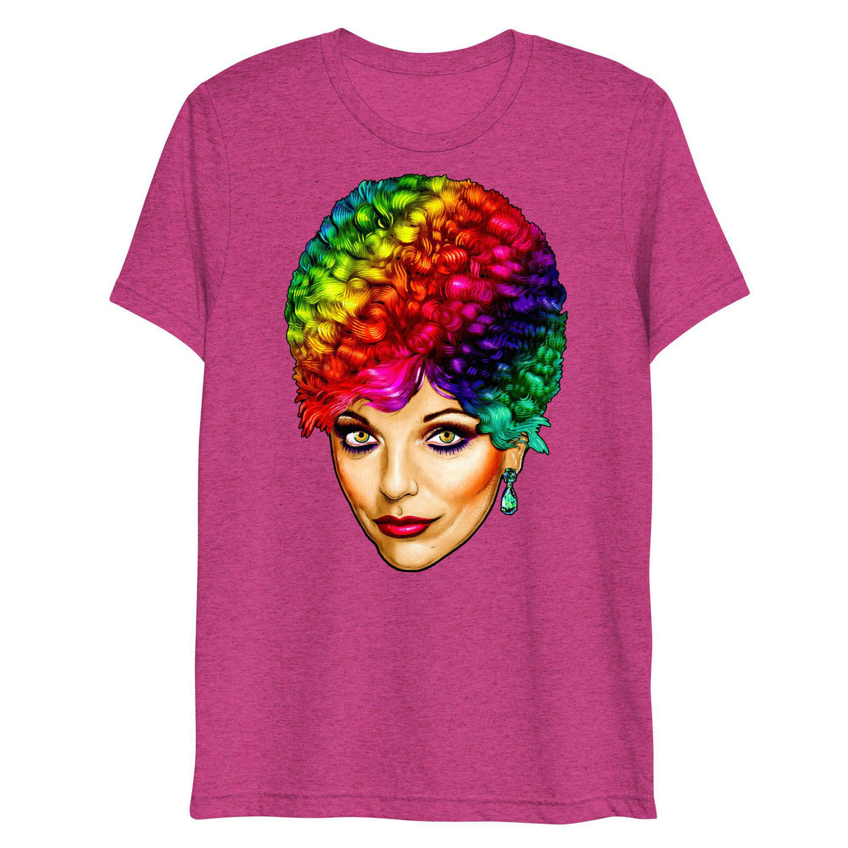 Carrington Meets Crayola (Triblend)-Triblend T-Shirt-Swish Embassy
