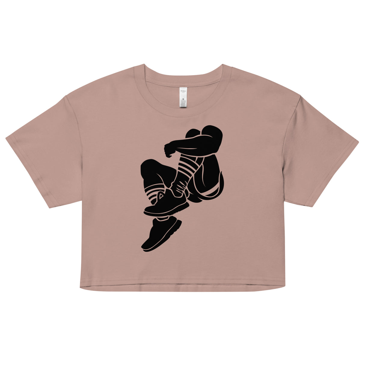 Cleavage (Crop Top)-Crop Top-Swish Embassy