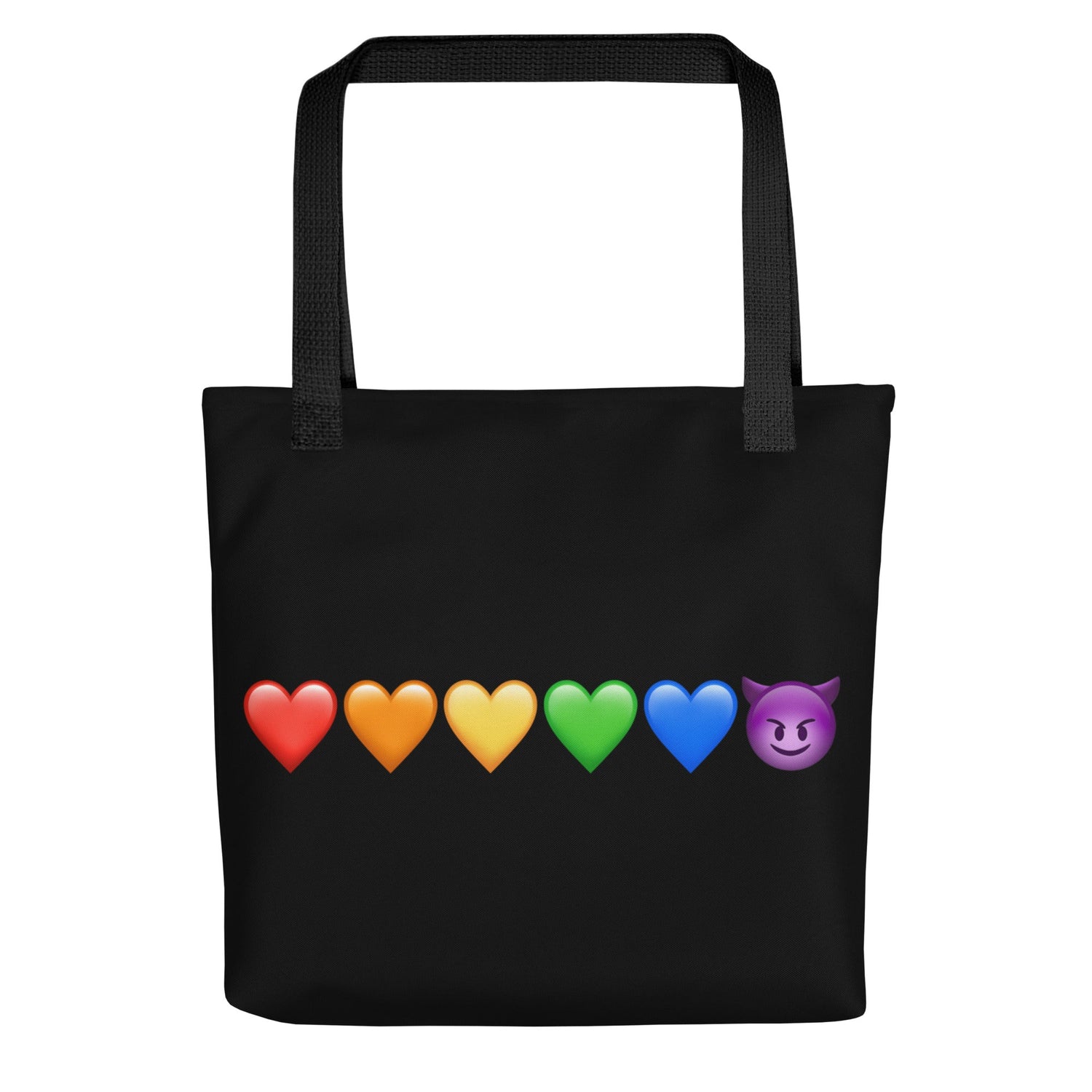 Devil Made Me Do It (Tote bag)-Bags-Swish Embassy