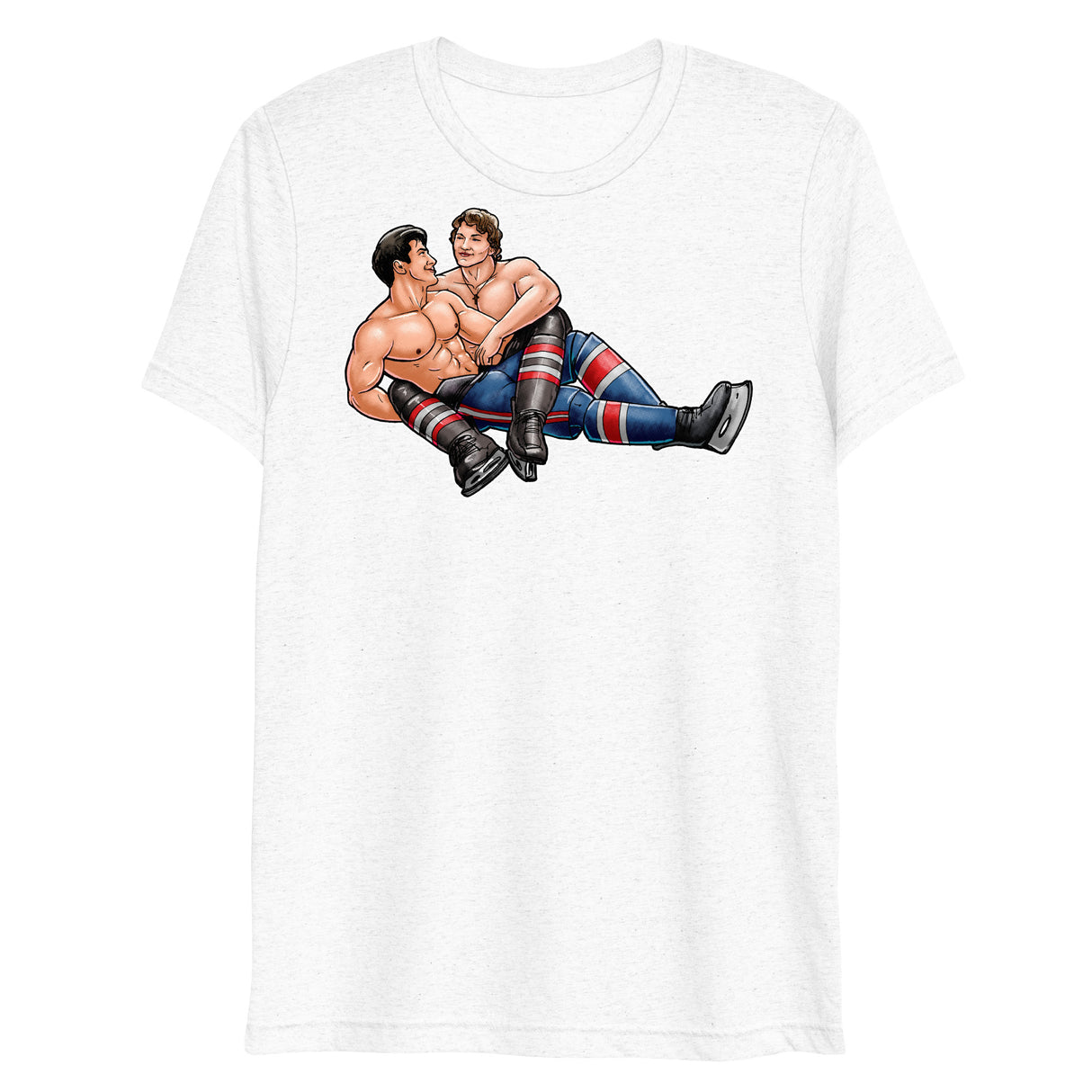 Down to Puck (Triblend)-Triblend T-Shirt-Swish Embassy