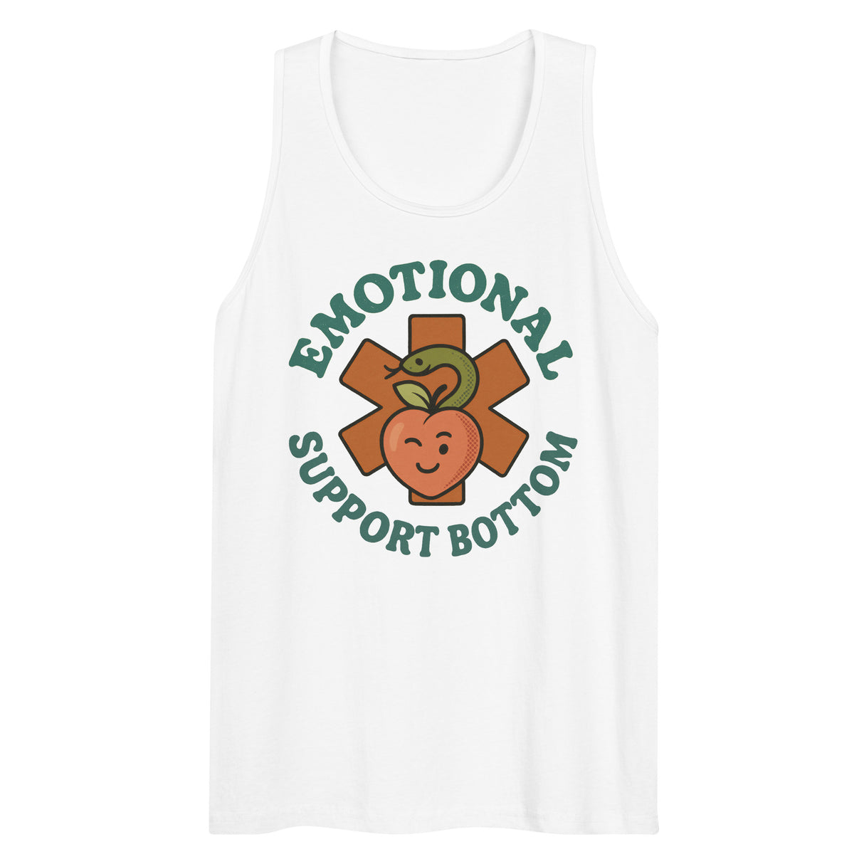 Emotional Support Bottom (Tank Top)-Tank Top-Swish Embassy