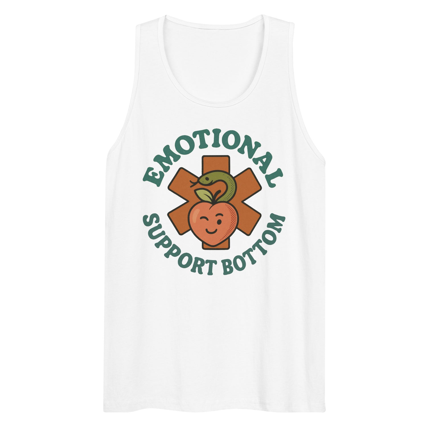 Emotional Support Bottom (Tank Top)-Tank Top-Swish Embassy