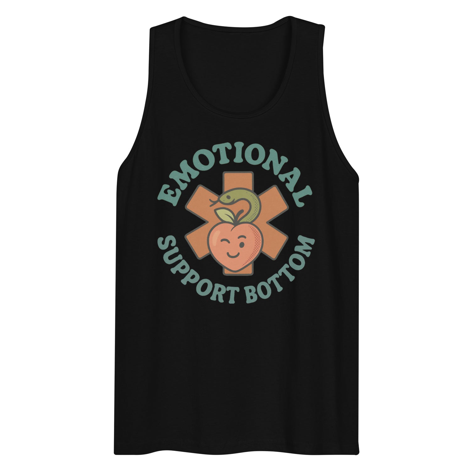 Emotional Support Bottom (Tank Top)-Tank Top-Swish Embassy
