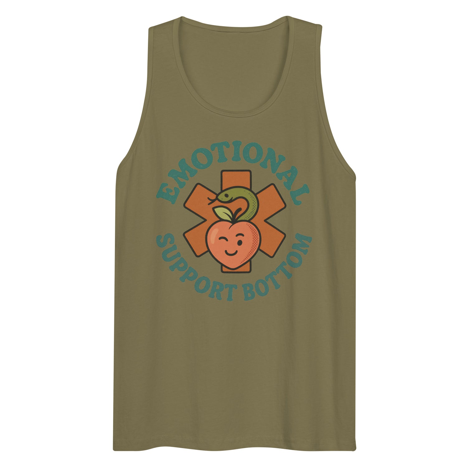 Emotional Support Bottom (Tank Top)-Tank Top-Swish Embassy