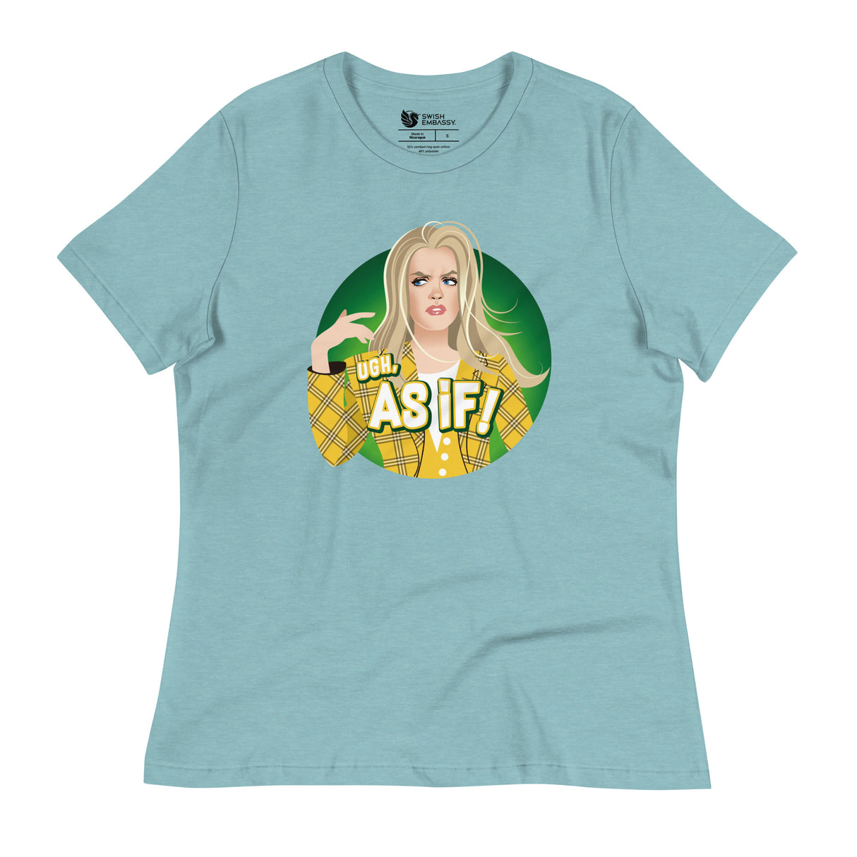 Ew, As If! (Women's Relaxed T-Shirt)-Women's T-Shirts-Swish Embassy