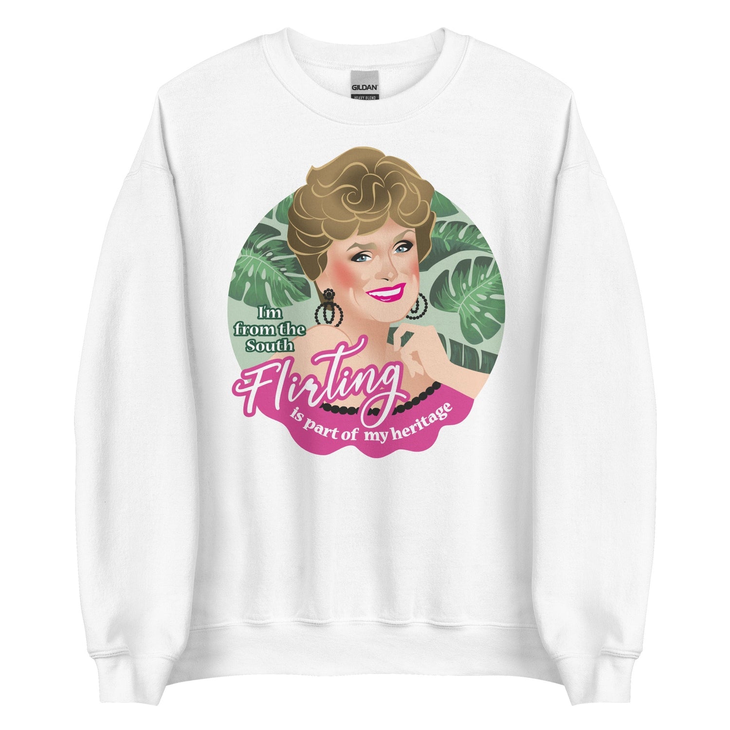 Flirting (Sweatshirt)-Sweatshirt-Swish Embassy