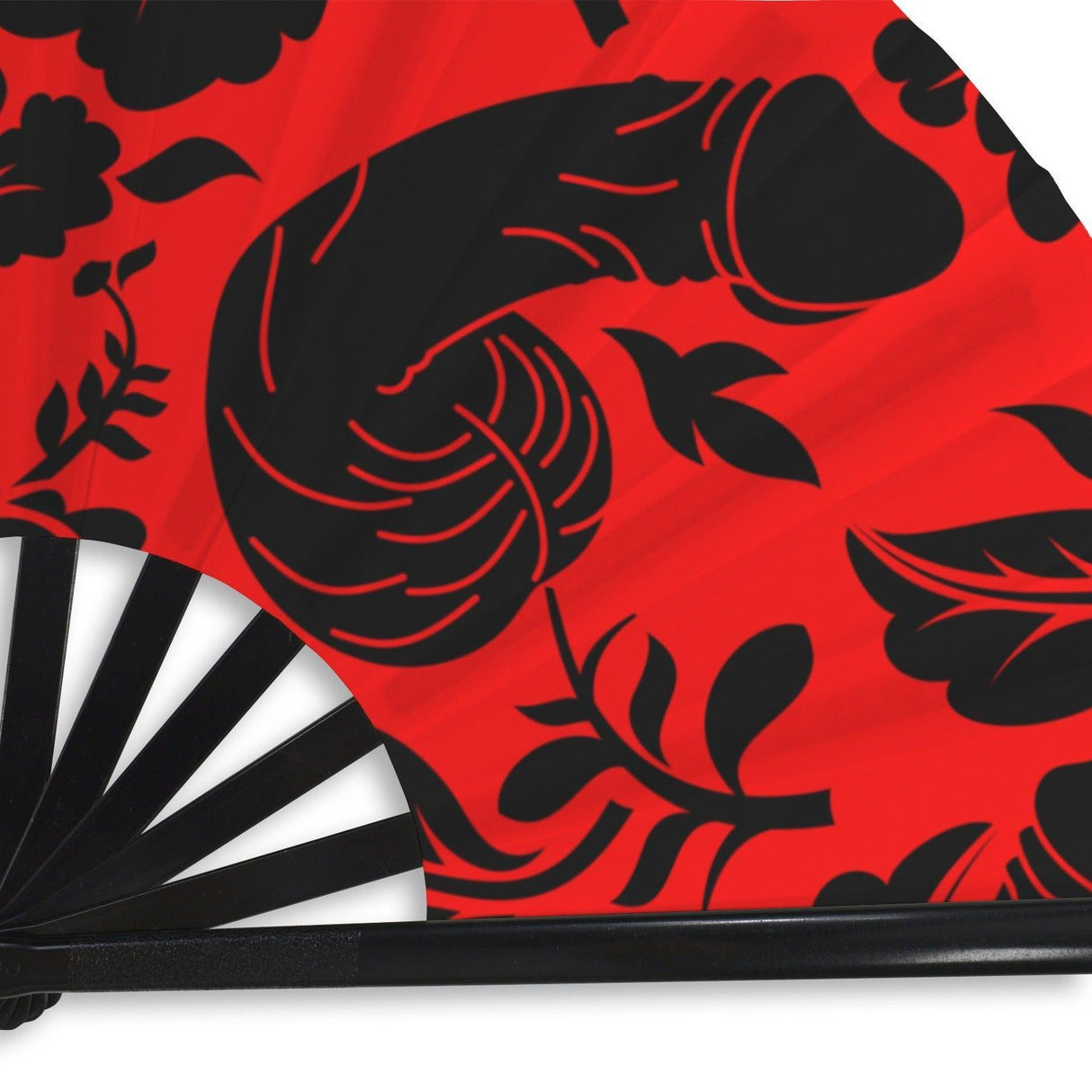 Floral Pecker (Folding Clack Fan)-Folding Fans-Swish Embassy