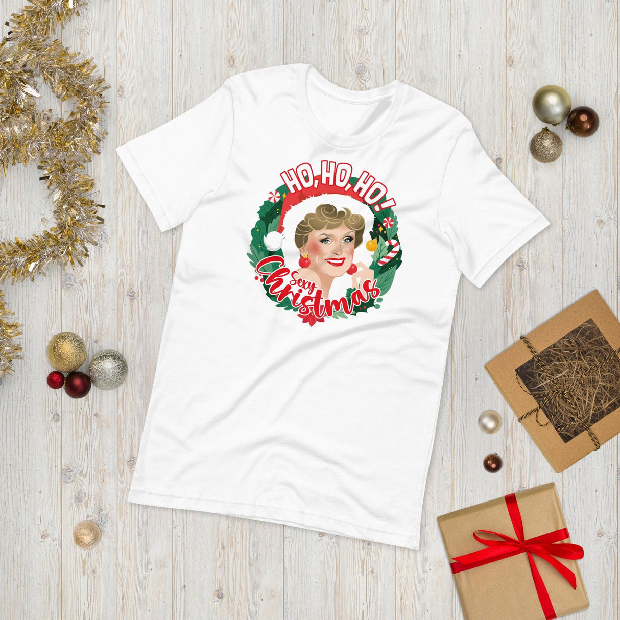 GG Ho Ho Ho Xmas-Christmas T-Shirts-Swish Embassy