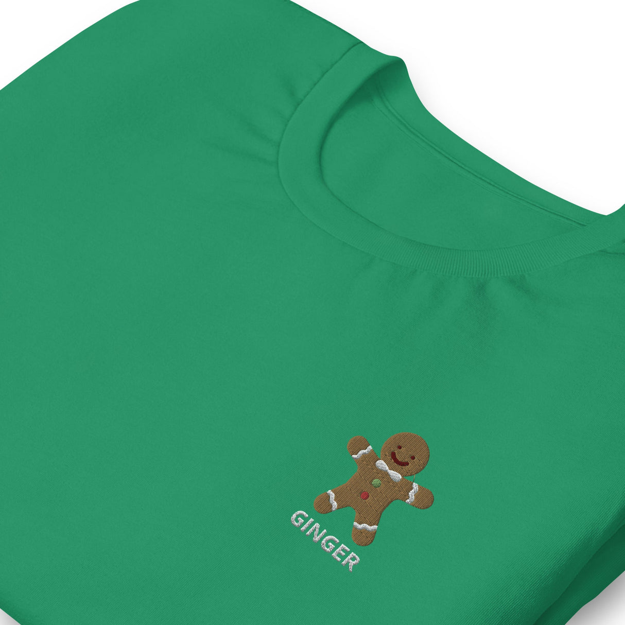Gingerbread Man (Ginger)-Christmas T-Shirts-Swish Embassy