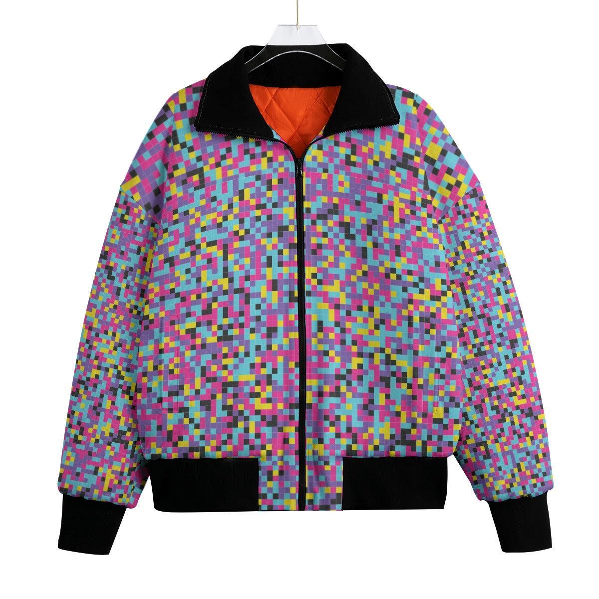 Glitch Candy (Fleece Jacket)-Fleece Jacket-Swish Embassy