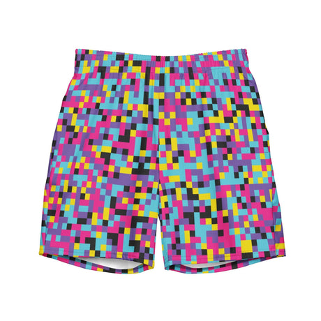 Glitch Candy (Swim Trunks)-Swim Trunks-Swish Embassy