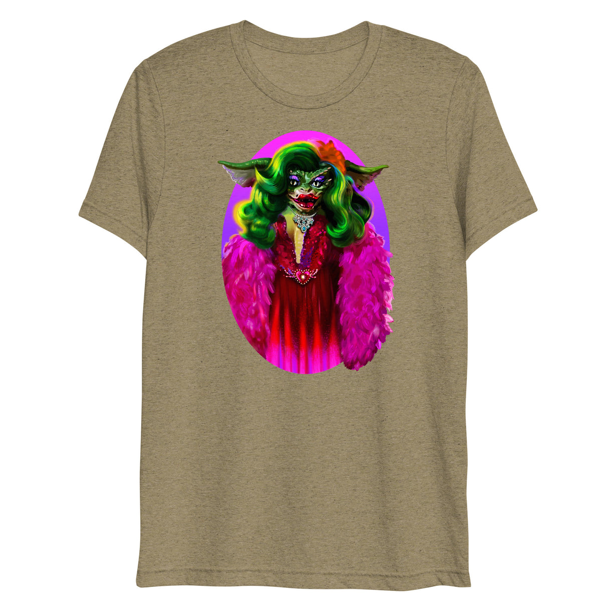 Greta Glamazon (Triblend)-Triblend T-Shirt-Swish Embassy