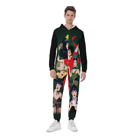 Halston Hangover (AOP Union Suit)-AOP Union Suit-Swish Embassy