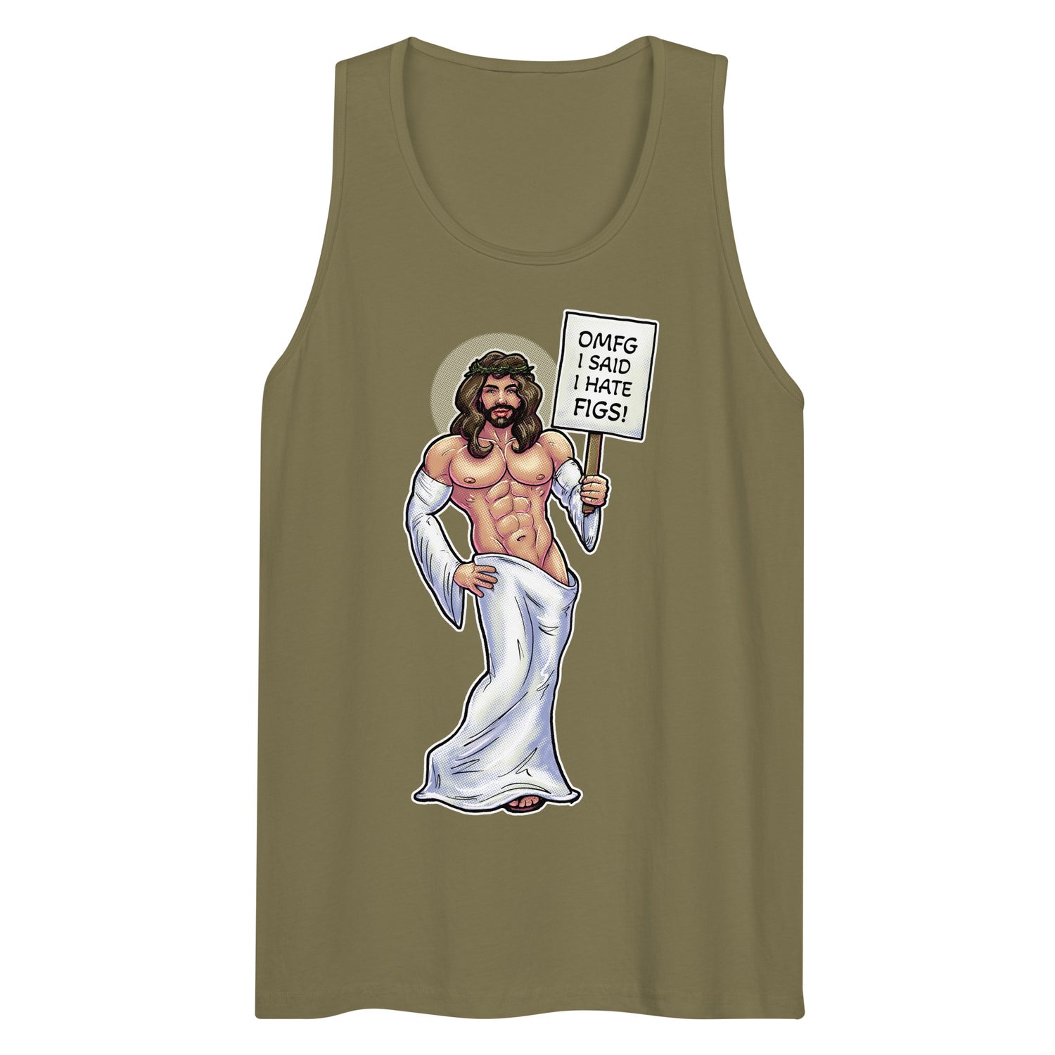 Hates Figs (Tank Top)-Tank Top-Swish Embassy