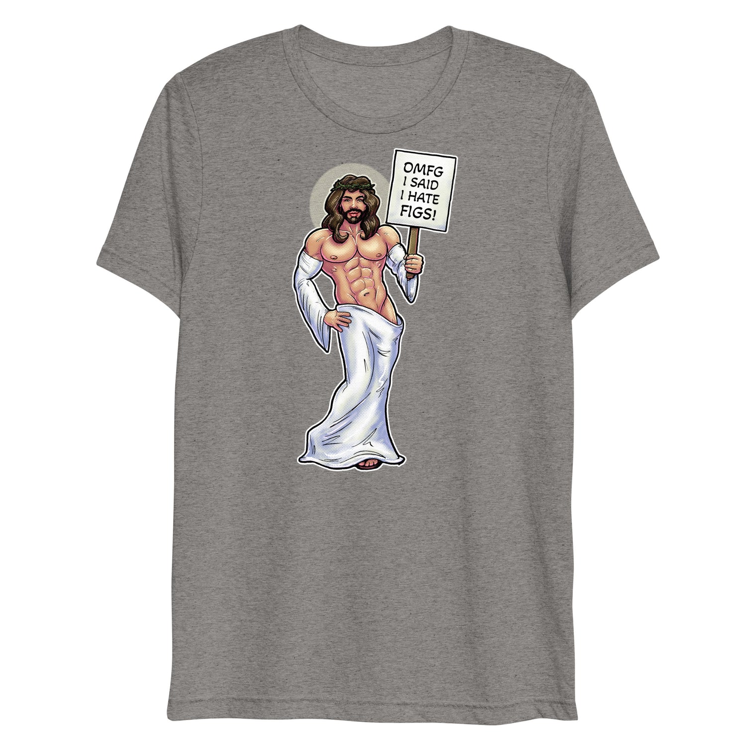 Hates Figs (Triblend)-Triblend T-Shirt-Swish Embassy