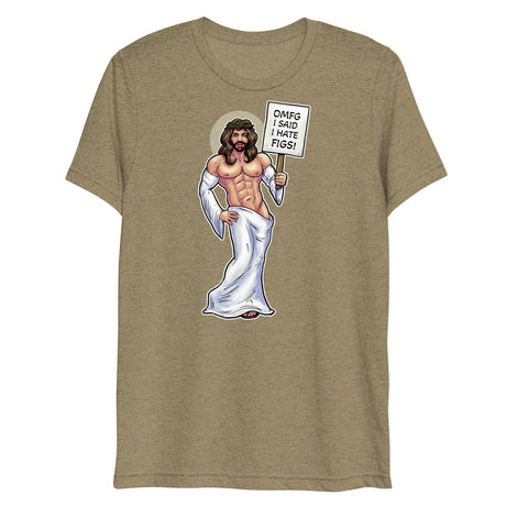 Hates Figs (Triblend)-Triblend T-Shirt-Swish Embassy