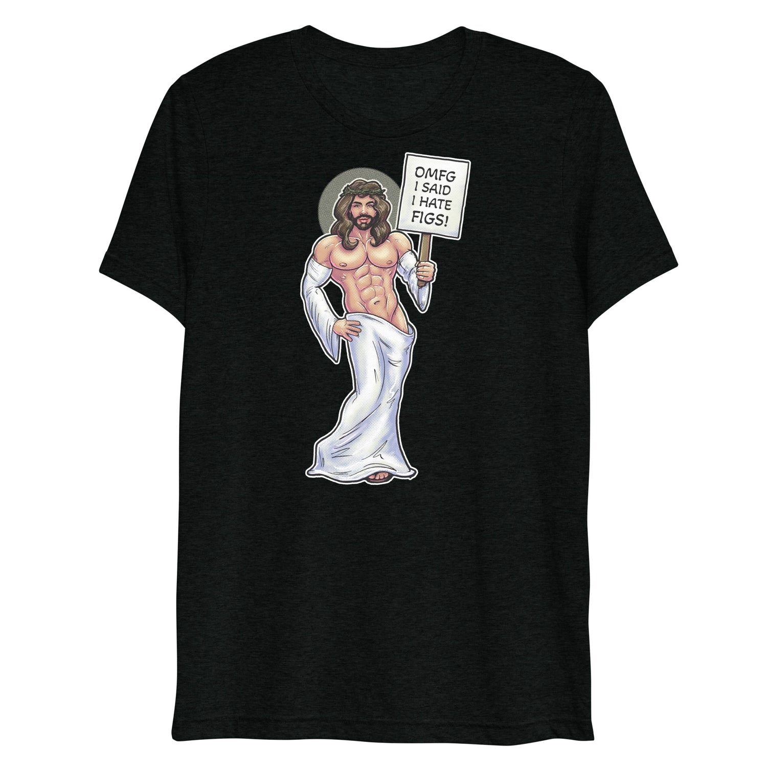 Hates Figs (Triblend)-Triblend T-Shirt-Swish Embassy