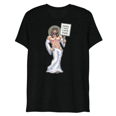 Hates Figs (Triblend)-Triblend T-Shirt-Swish Embassy