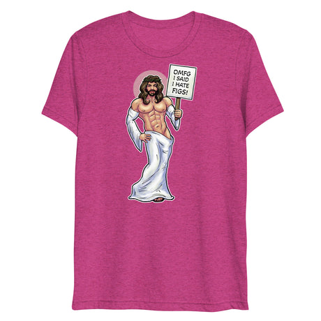 Hates Figs (Triblend)-Triblend T-Shirt-Swish Embassy