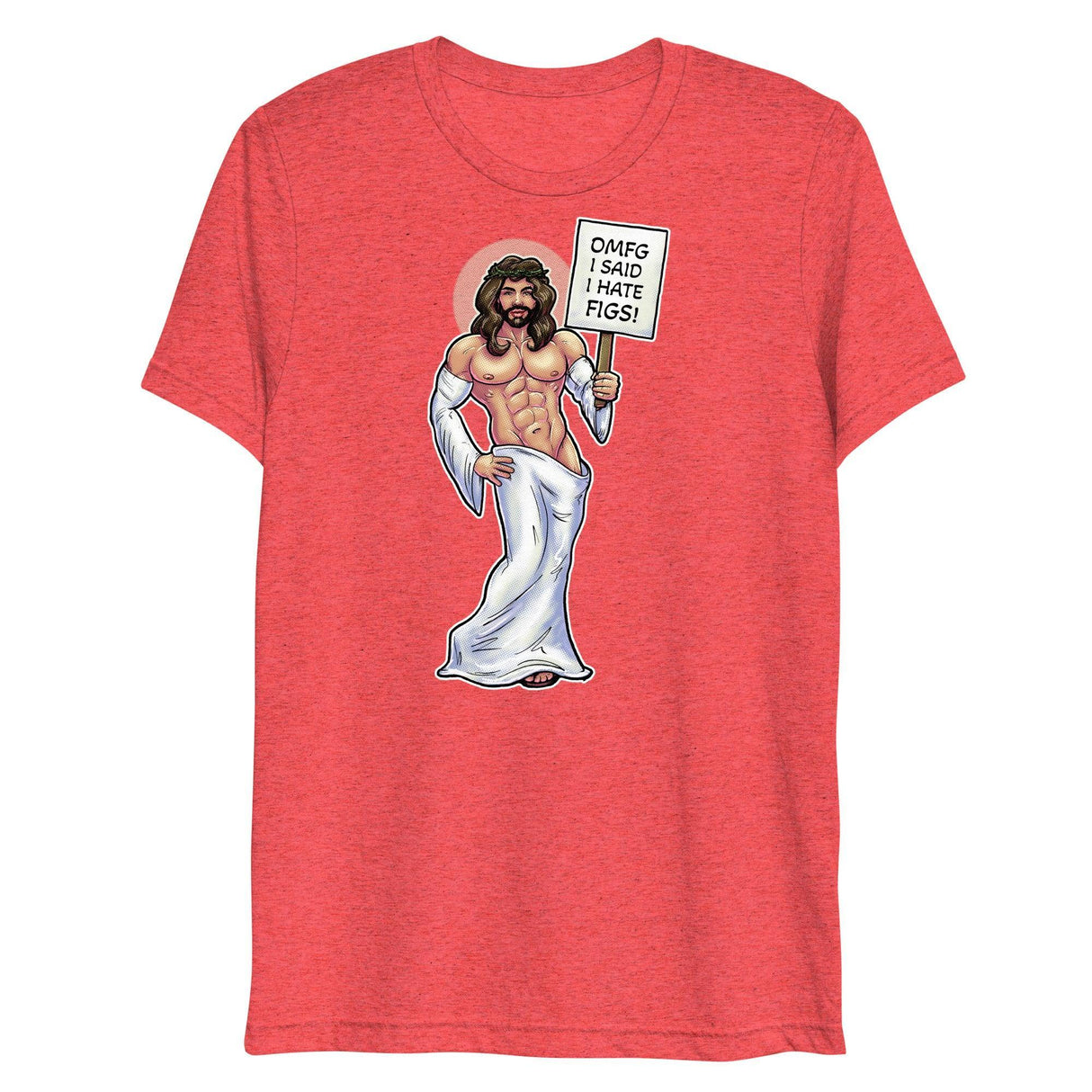 Hates Figs (Triblend)-Triblend T-Shirt-Swish Embassy