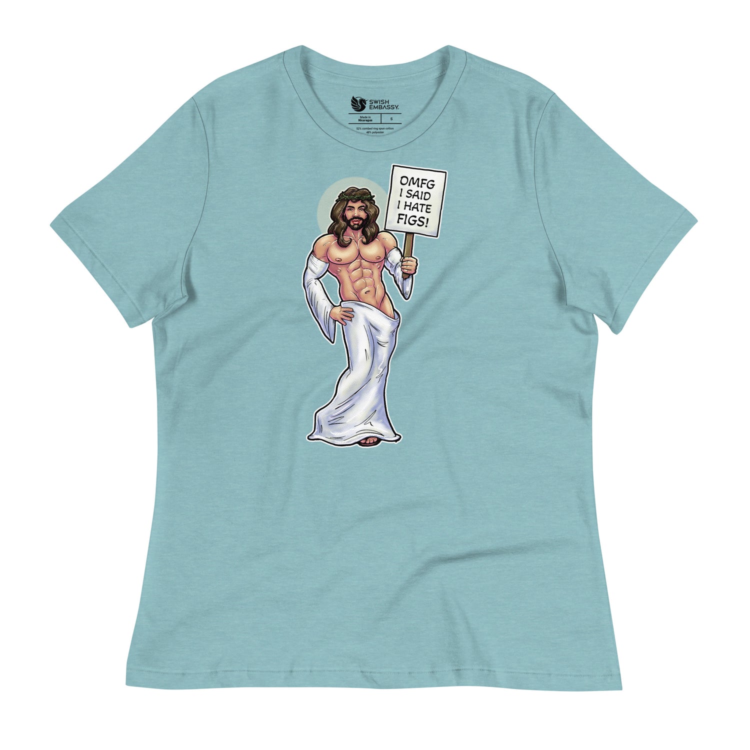 Hates Figs (Women's Relaxed T-Shirt)-Women's T-Shirts-Swish Embassy