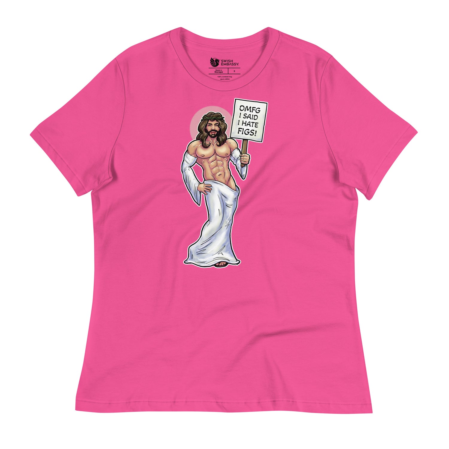 Hates Figs (Women's Relaxed T-Shirt)-Women's T-Shirts-Swish Embassy