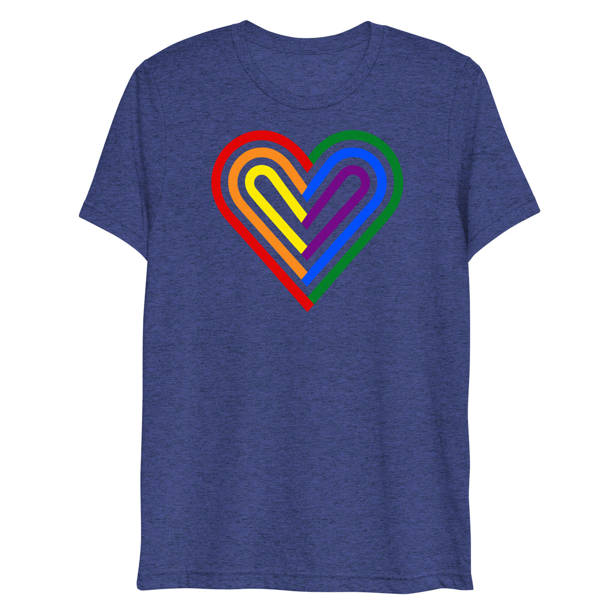 Heart On (Triblend)-Triblend T-Shirt-Swish Embassy