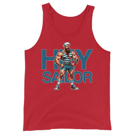 Hey Sailor (Tank Top)-Tank Top-Swish Embassy