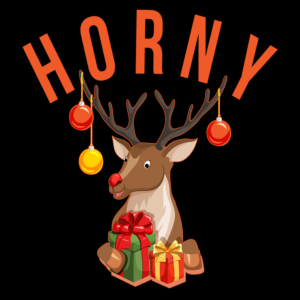 Horny-Christmas T-Shirts-Swish Embassy