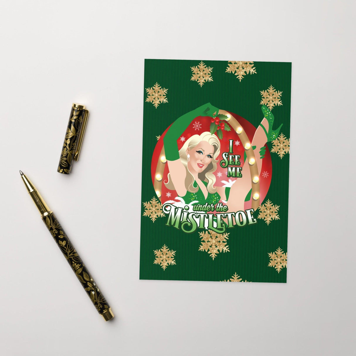 I See Me (Christmas Card)-Greeting Card-Swish Embassy