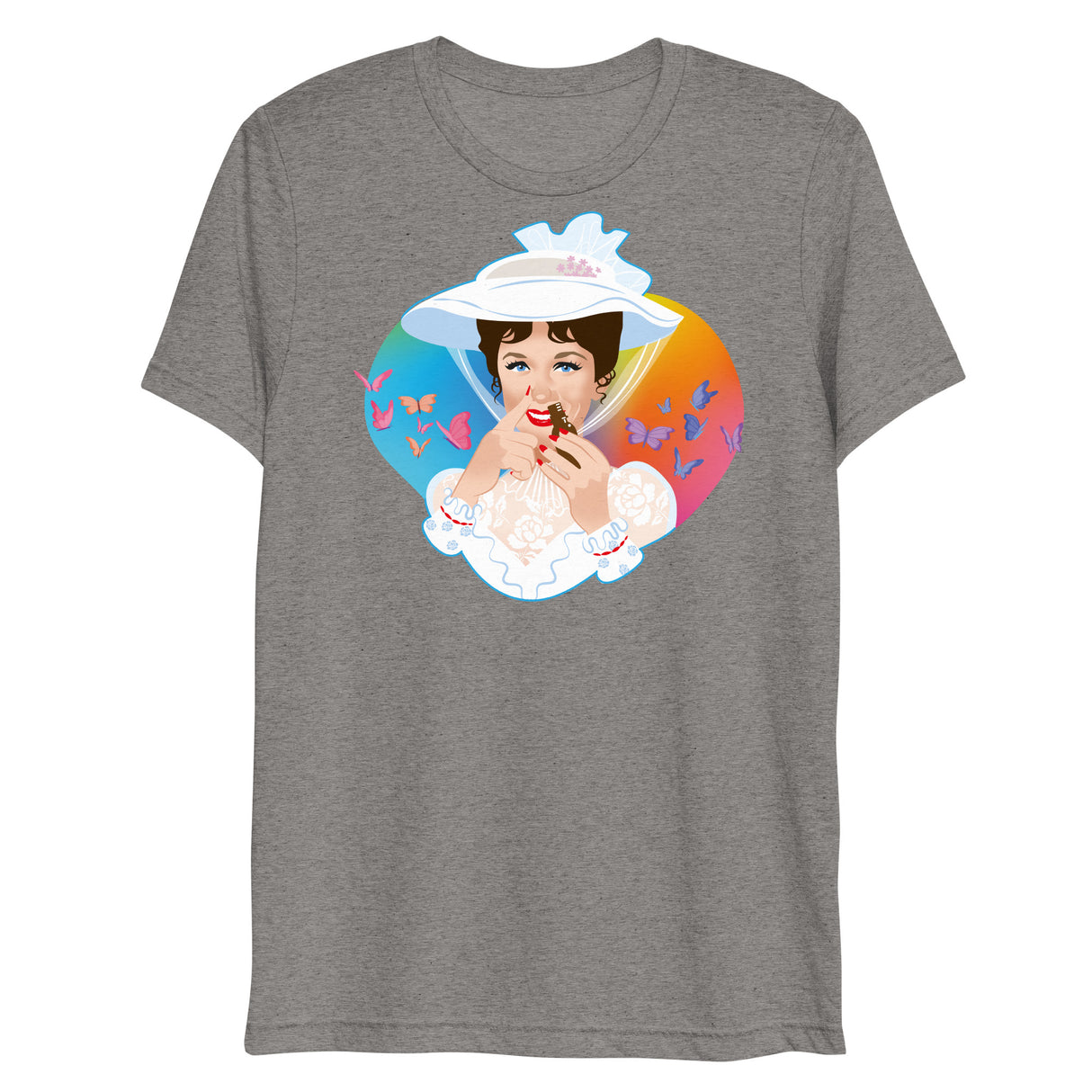 Just A Sniff (Triblend)-Triblend T-Shirt-Swish Embassy