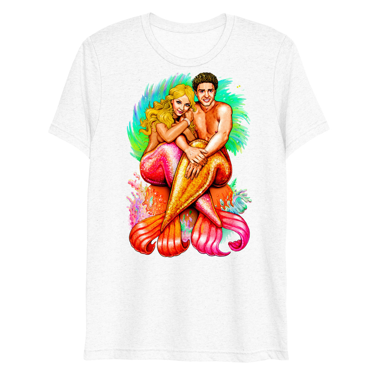 Justin Case You Forgot (Triblend)-Triblend T-Shirt-Swish Embassy