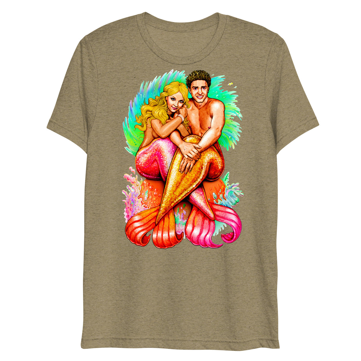 Justin Case You Forgot (Triblend)-Triblend T-Shirt-Swish Embassy