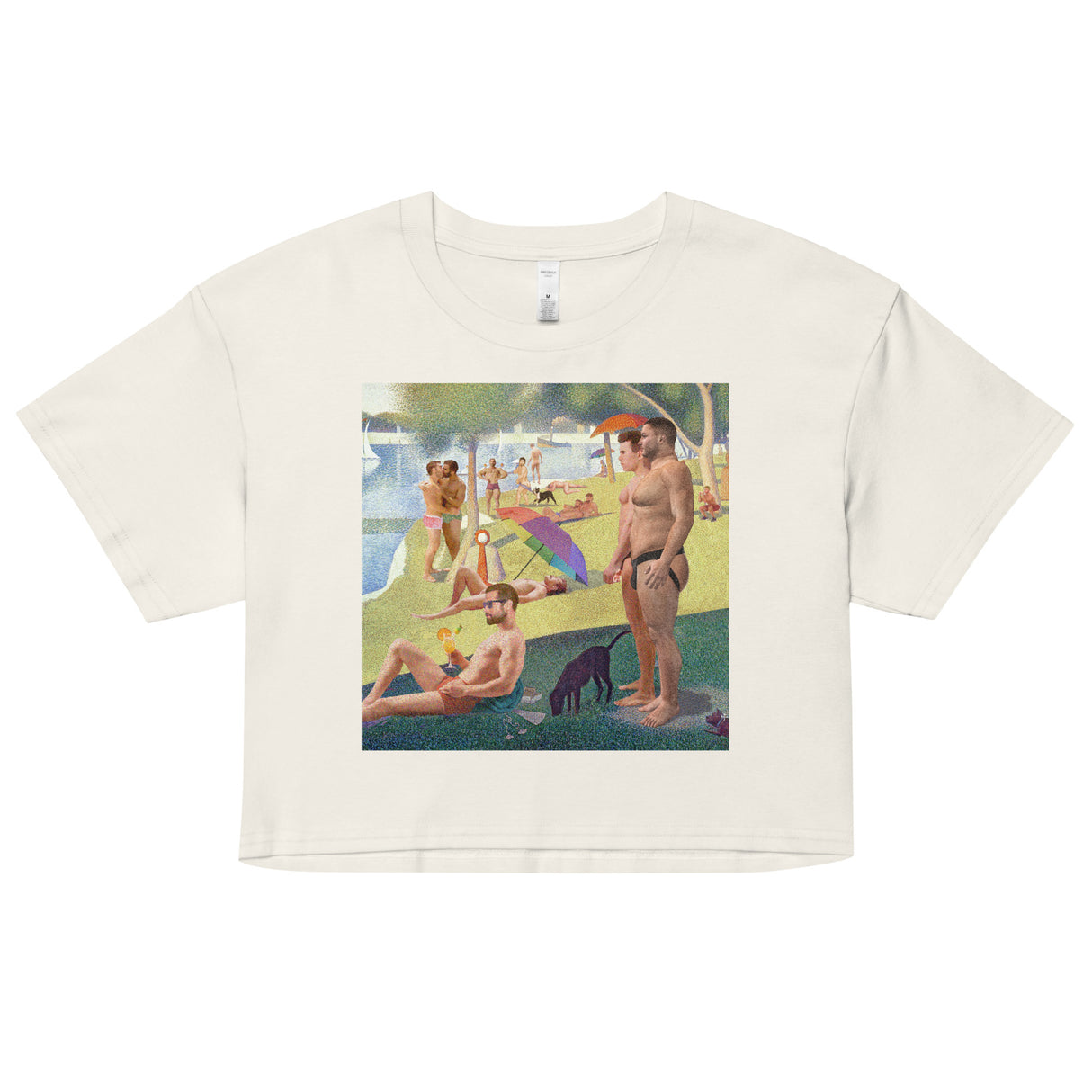 La Grande Jock (Crop Top)-Crop Top-Swish Embassy