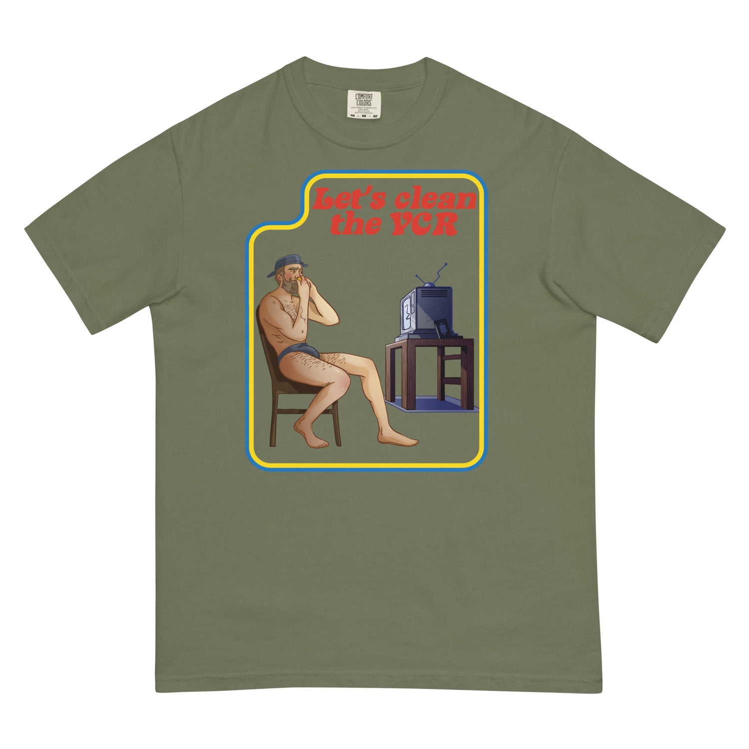 Let'S Clean The Vcr (Boxy Tee)-Boxy T-Shirt-Swish Embassy