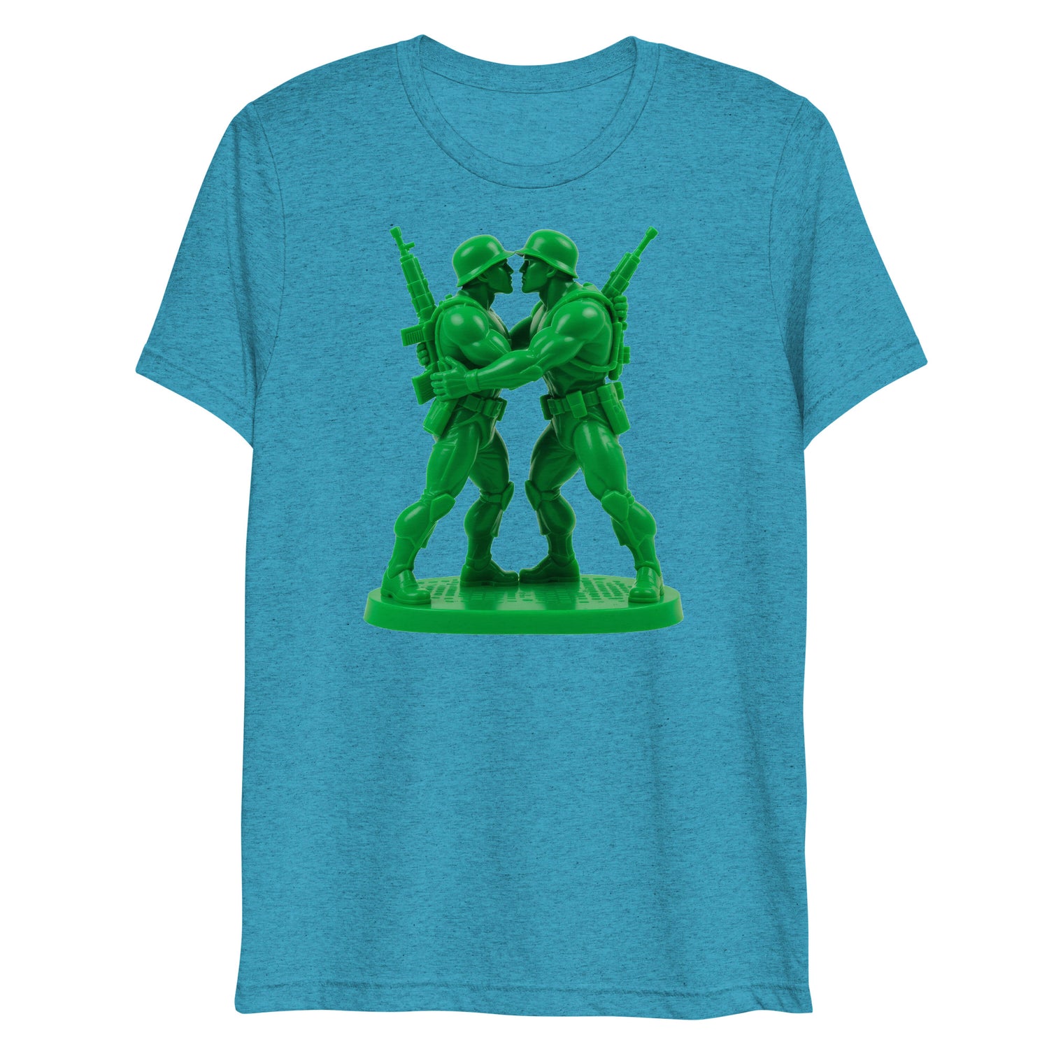 Little Green Men (Triblend)-Triblend T-Shirt-Swish Embassy
